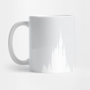 Magic Castle Silhouette Silver #Pastel Mug